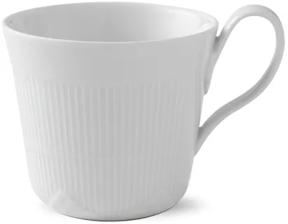 Royal Copenhagen Hvid Elements Hochhenkelbecher - 35 cl